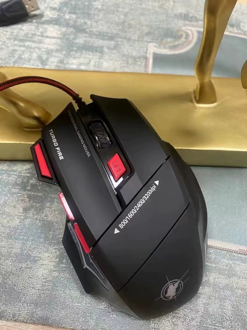 【捡漏-19.9包邮】鹏柏X7S连点器有线游戏鼠标电竞cf机械USB家用办公台式  积压货物，低价处理回笼资金！  百元手感，连点测试60秒4072次，一秒67